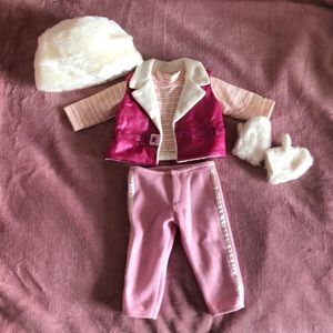 American Girl Doll Snow Outfit
